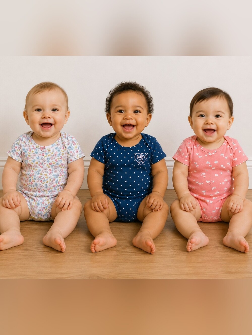3 Months Girls Bodysuits